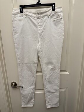 Chico's White Women's Jeggings - Slim Stretch